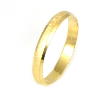 Alianza de oro amarillo