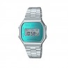 Rellotge Casio platejatA168WEM-2EF