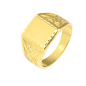 Anillo hombre oro  18 kilates sello