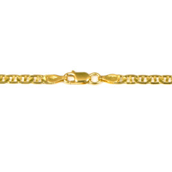 Cadena de oro maciza