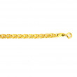 Pulsera oro 18 kts con placa