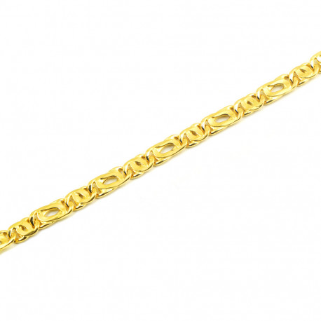 Pulsera oro 18 kts hombre