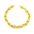 Pulsera oro 18 kts hombre