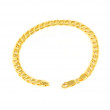 Pulsera oro 18 kts hombre barbada