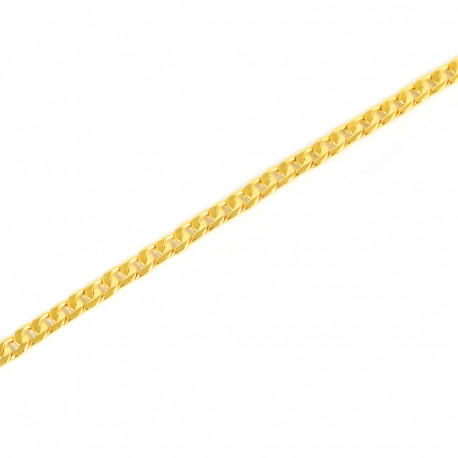 Pulsera oro 18 kts hombre barbada