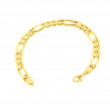 Pulsera oro 3x1 hombre18 kts