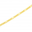 Pulsera oro 3x1 hombre18 kts