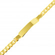 Pulsera nomeolvides oro 18 kts hombre