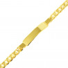 Pulsera nomeolvides oro 18 kts hombre