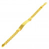 Pulsera nomeolvides oro 18 kts hombre