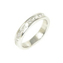 Anillo de diamantes en oro blanco 18 Klts