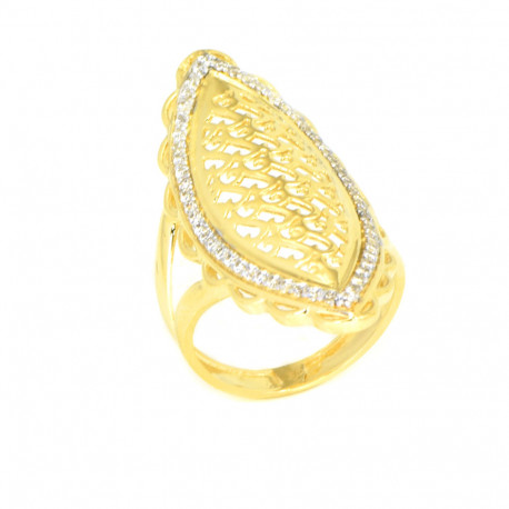 Anillo oro 18 kilates lanzadera