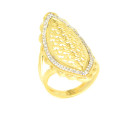 Anillo oro 18 kilates lanzadera